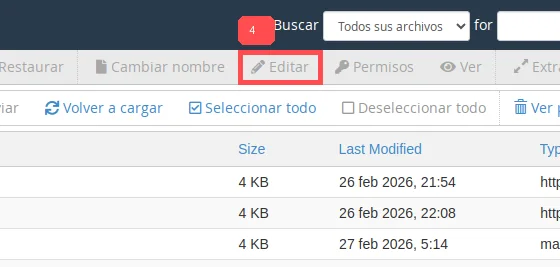 Paso 4: Edita y valida